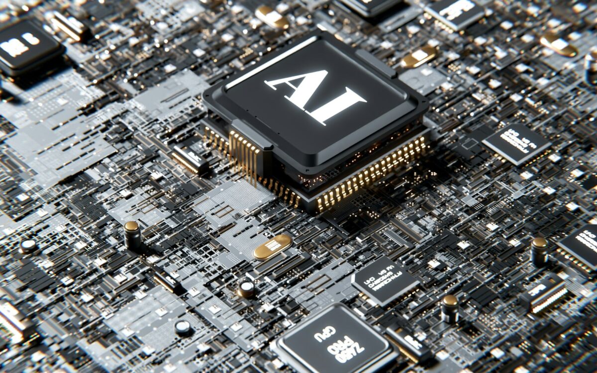 AI chip representing artificial intelligence automating daily tasks