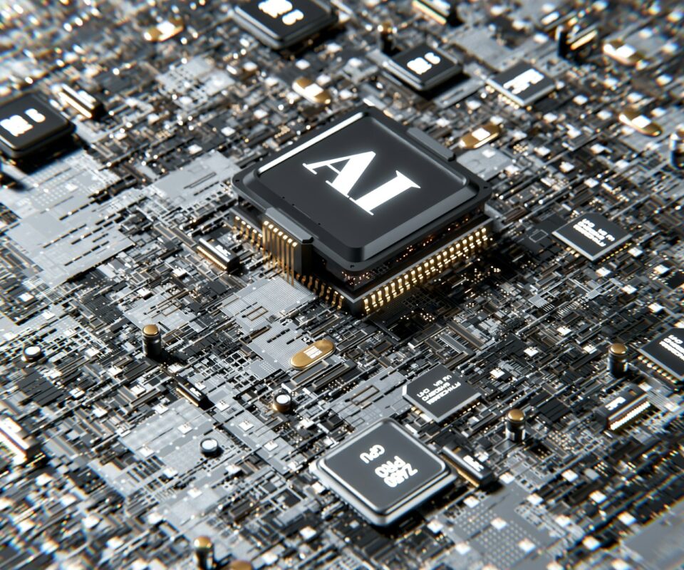 AI chip representing artificial intelligence automating daily tasks