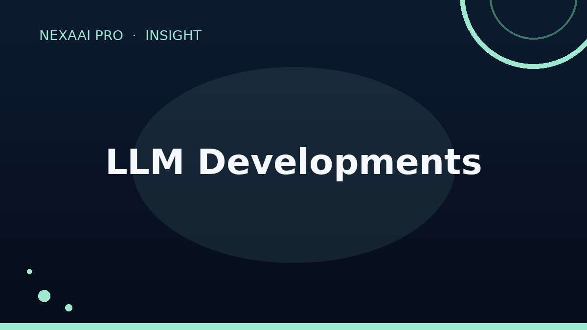 Large language model news and LLM trends 2026 illustration