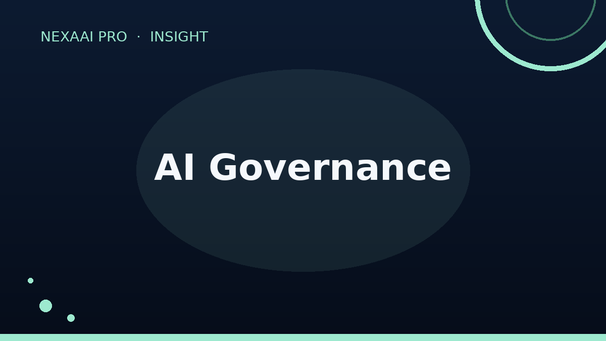 AI contextual governance framework illustration