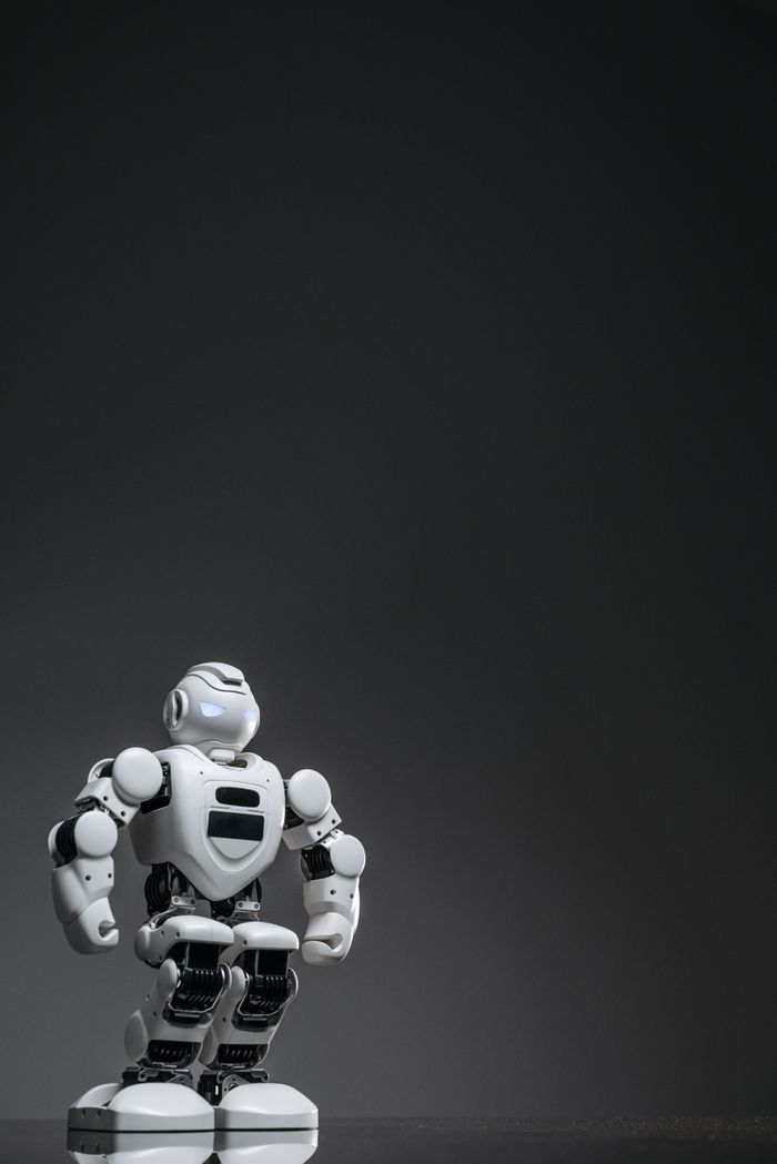 Futuristic AI robot representing NexaAI Pro custom AI solutions and development services